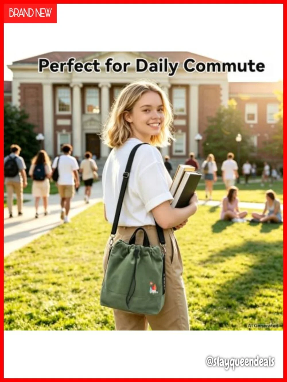 Canvas Hobo Crossbody Handbag Tote Shoulder Bag